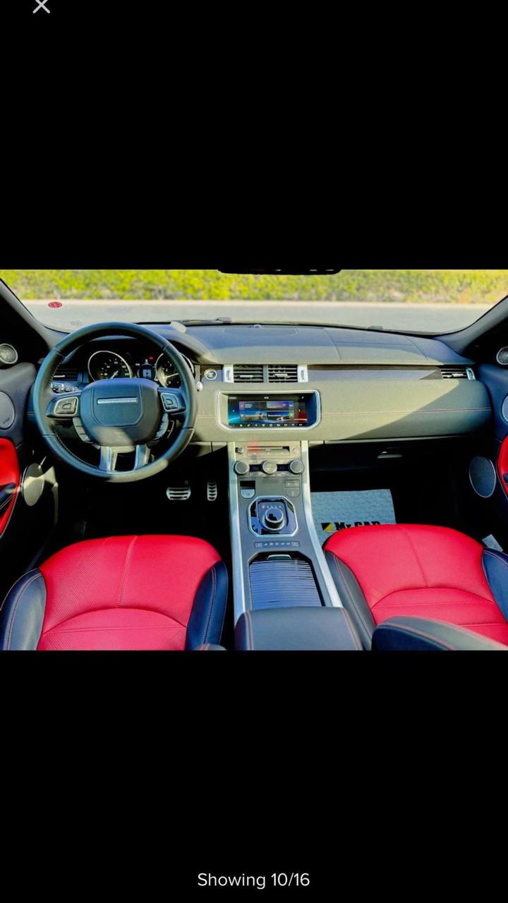 Siyah Land Rover Range Rover Evoque Dynamic HSE 2017